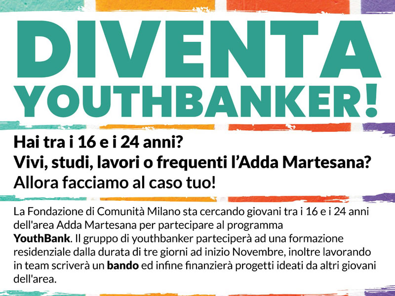 Diventa YouthBanker! - Adda Martesana - Sito