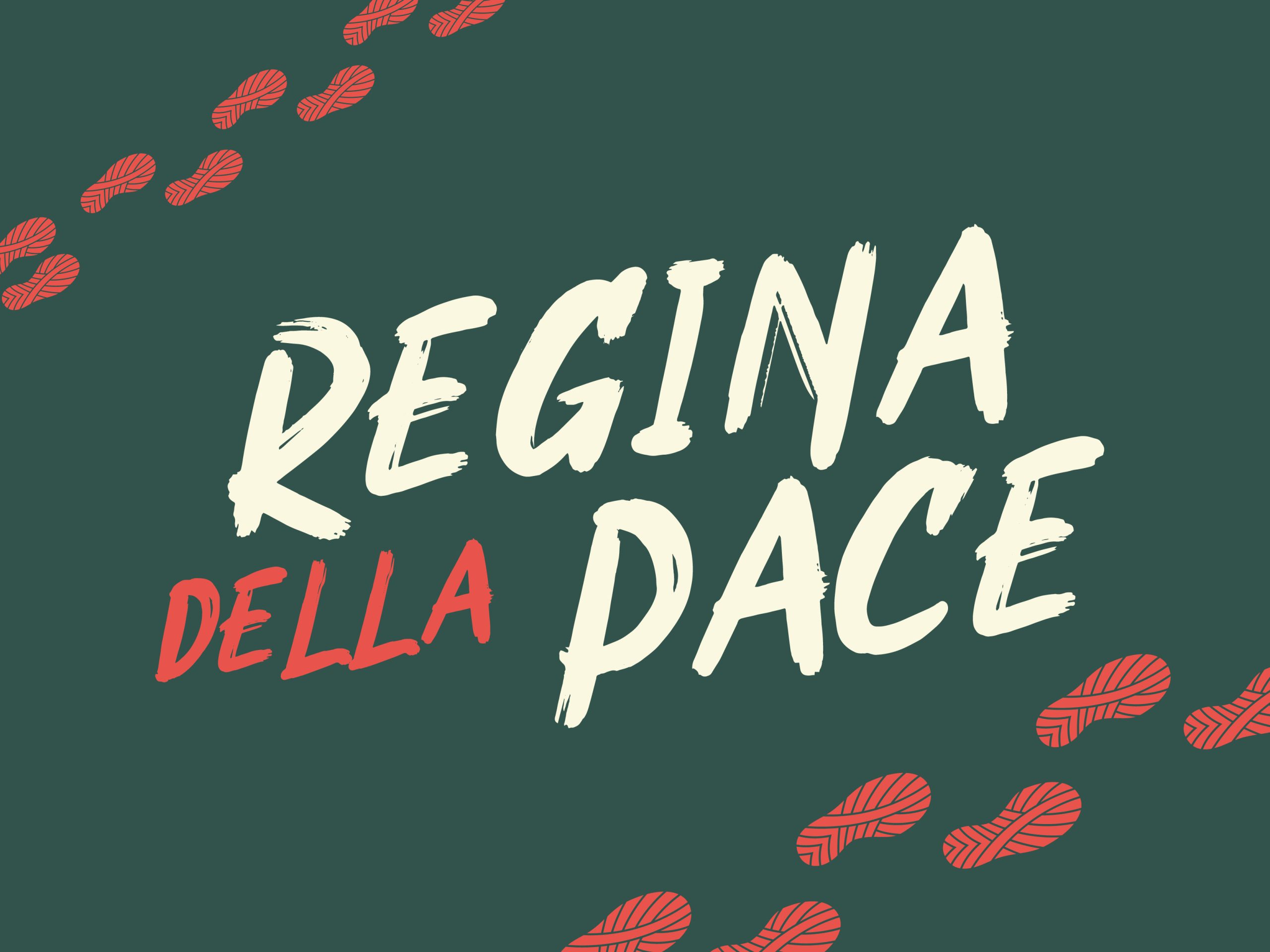 Logo pellegrinaggio a piedi Regina della pace - Sito