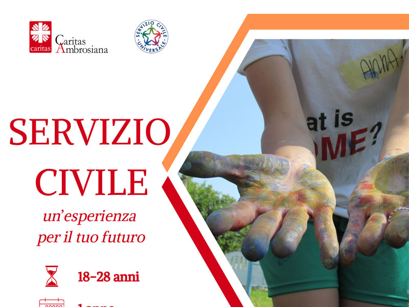 Servizio Civile Universale 2025 - Caritas Ambrosiana - Sito