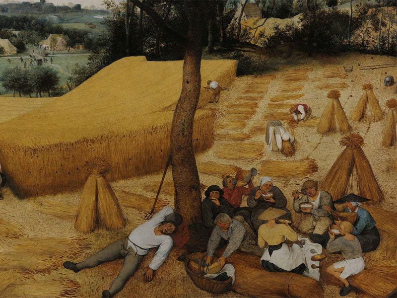 Pieter Bruegel, the Elder-The Harvesters (Wikimedia commons)