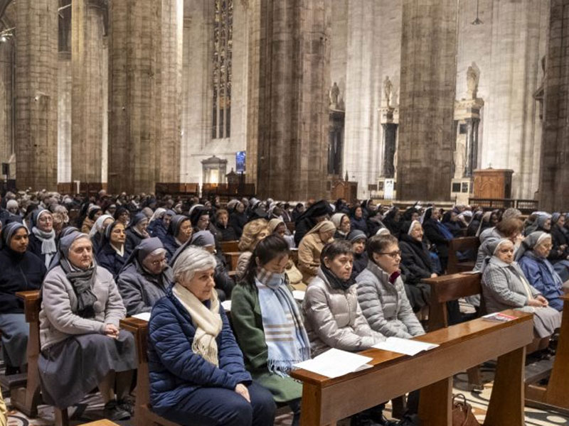 Celebrazione del 5 febbraio 2024 (Ag. Fotogramma)