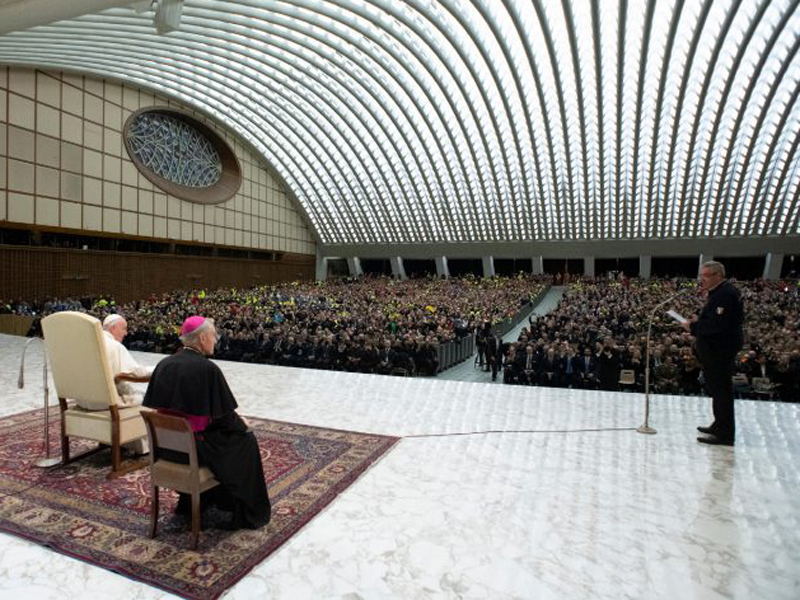 Papa Francesco Incontra La Fondazione Don Gnocchi