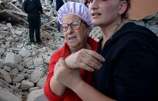 Terremoto in cento Italia