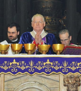 In Duomo la messa con Scola <br>per la quarta domenica d’Avvento