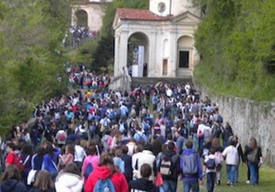 I 14enni al Sacro Monte con l’Arcivescovo