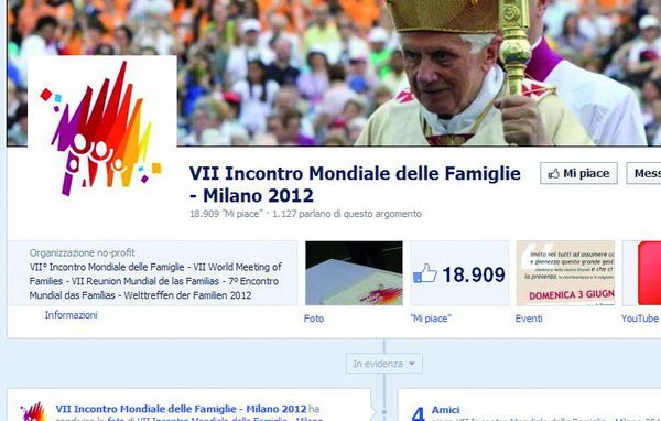 Il VII incontro mondiale di Milano <br>continua in rete