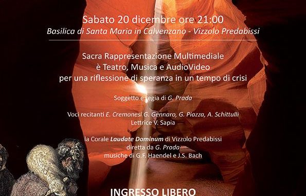 Sabato 20, spettacolo di Natale<br>nella basilica Santa Maria in Calvenzano