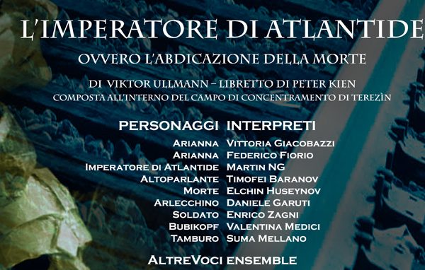 Il 7 febbraio al Rosetum “Il lamento <br>di Arianna e l’imperatore di Atlantide”