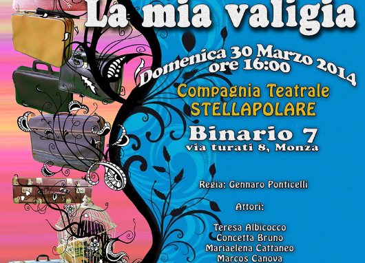 Il 30 marzo al Binario 7 di Monza, <br>in scena “La mia Valigia”