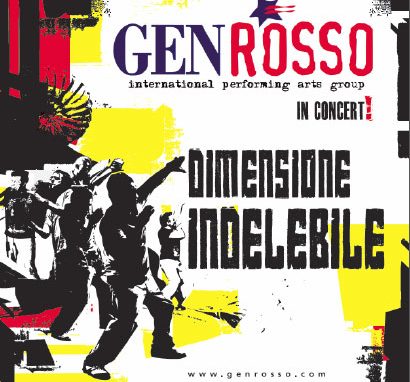 3 settembre: il Gen Rosso <br>in concerto a Cardano al Campo