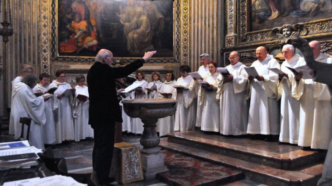 DA FINIRE – Domenica 16 a San Vittore al Corpo<br>Messa cantata dal coro gegoriano