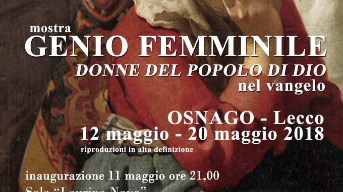 Osnago: in mostra il «Genio femminile»