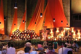 In Sant'Eustorgio, preghiera ecumenica con i canti di Taizè