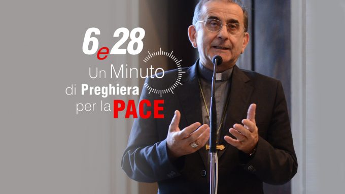 Alle 6.28 in preghiera per la pace con l'Arcivescovo