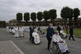 A Caravaggio l'incontro regionale dei sacerdoti e diaconi permanenti anziani e ammalati