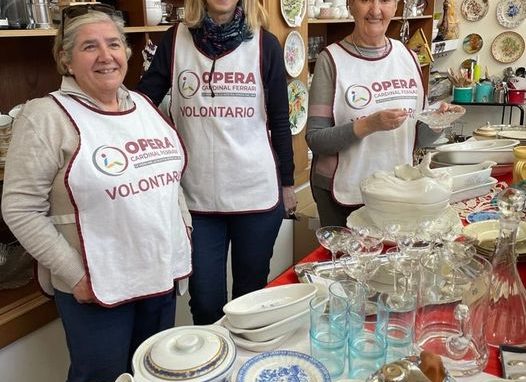 Al via i Charity Shop d’estate di Opera Cardinal Ferrari