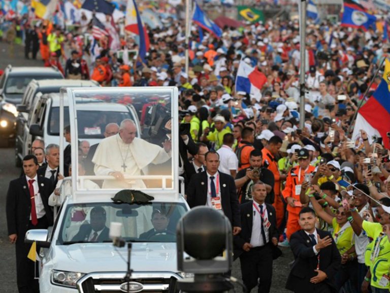 Papa Francesco alla Gmg di Panama