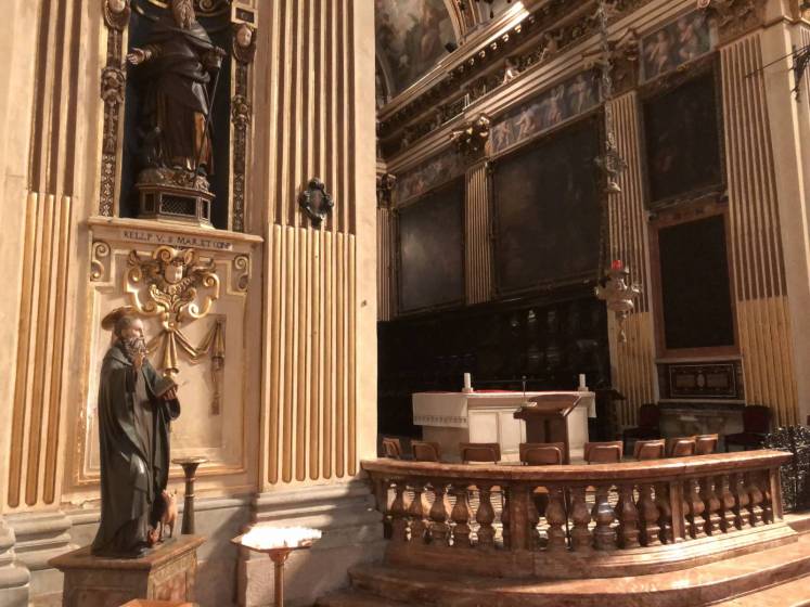 Sant'Antonio nella omonima chiesa di Milano