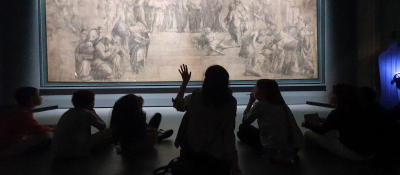 Alla Pinacoteca ambrosiana le famiglie «danno i numeri» cercando tra i capolavori