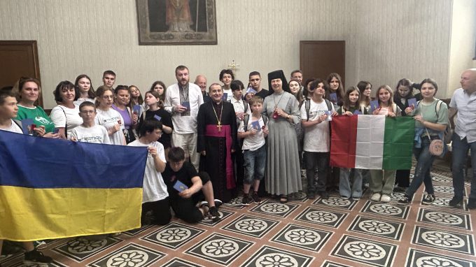 La «vacanza di speranza» dei ragazzi ucraini