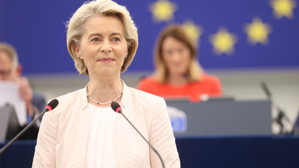 Ursula von der Leyen (foto Parlamento Europeo)