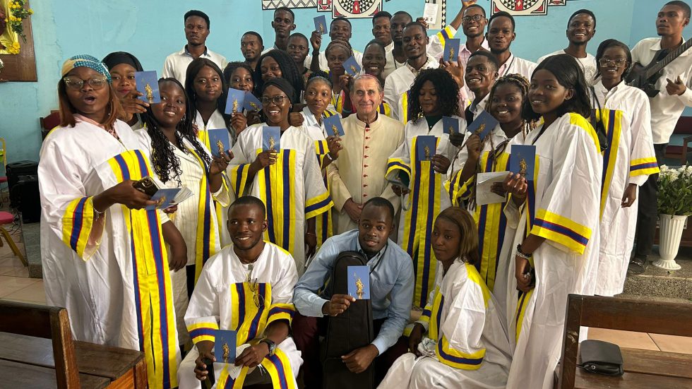 Monsignor Delpini incontra gli studenti cattolici dell’Università pedagogica nazionale di Kinshasa