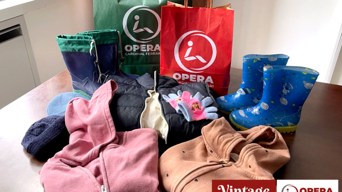 “Vintage all’Opera», charity shop per sostenere genitori e bambini