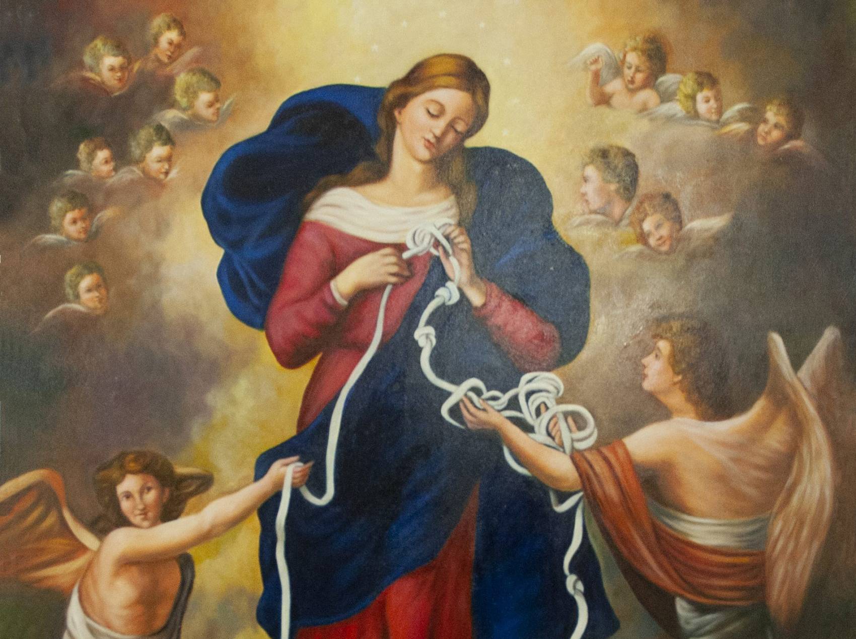 Una “settimana mariana” con la Madonna che scioglie i nodi