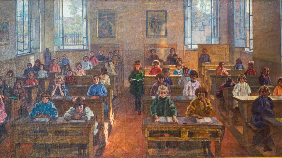 "La Scuola", Anselmo Bucci (1924), Comune di Bresso