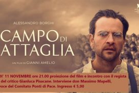 Gianni Amelio a Cesano Boscone per presentare il suo ultimo film «Campo di battaglia»