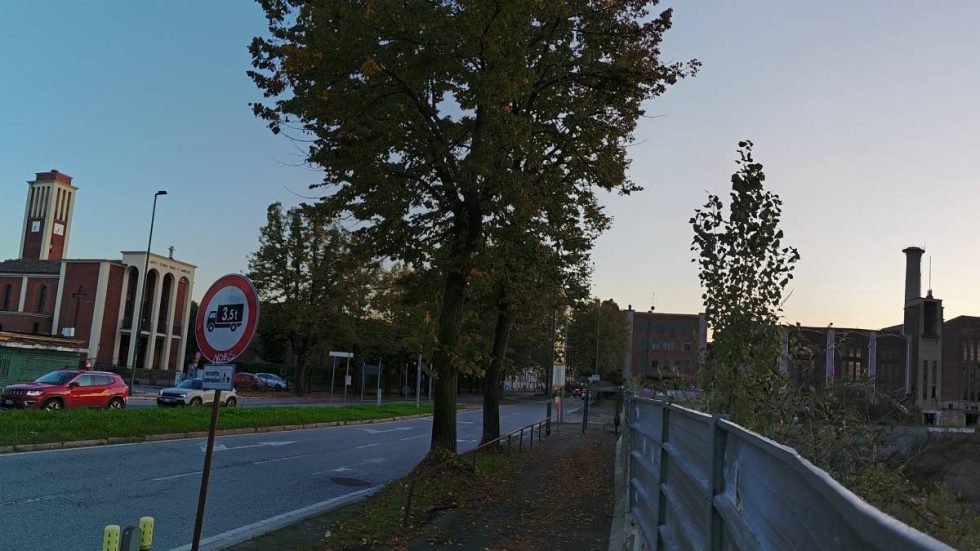 La chiesa di San Giorgio e l'ex area Falck