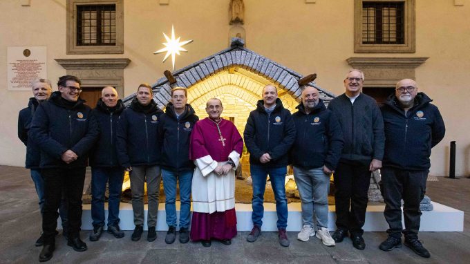 Il Presepe della Curia si mostra alla città