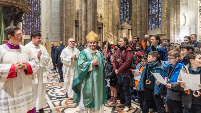 La grande festa degli Scout in Duomo