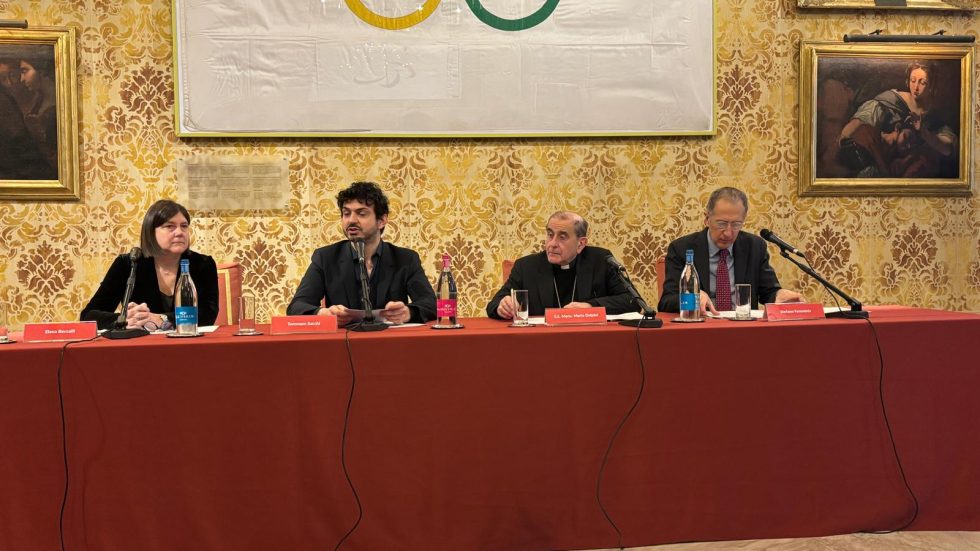 Un momento della conferenza stampa svoltasi a Palazzo Marino