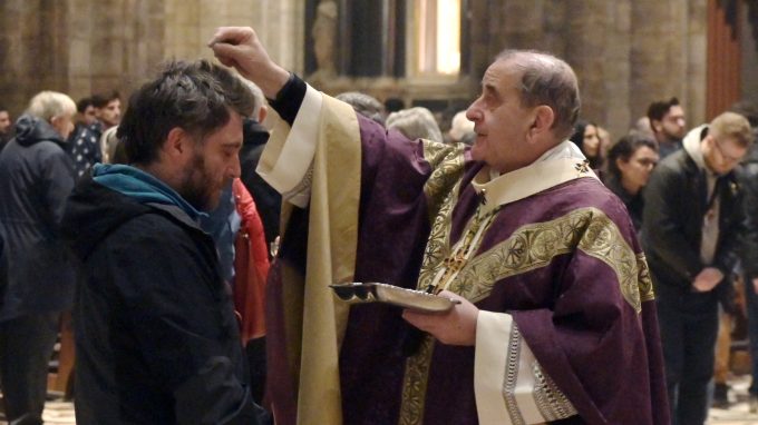 Il Rito delle Ceneri in Duomo